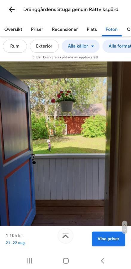 Draenggardens Stuga Pa Genuin Raettviksgard Boda  Экстерьер фото